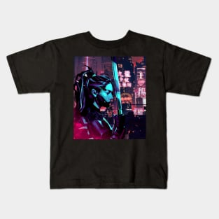 Cyber Assassin Kids T-Shirt